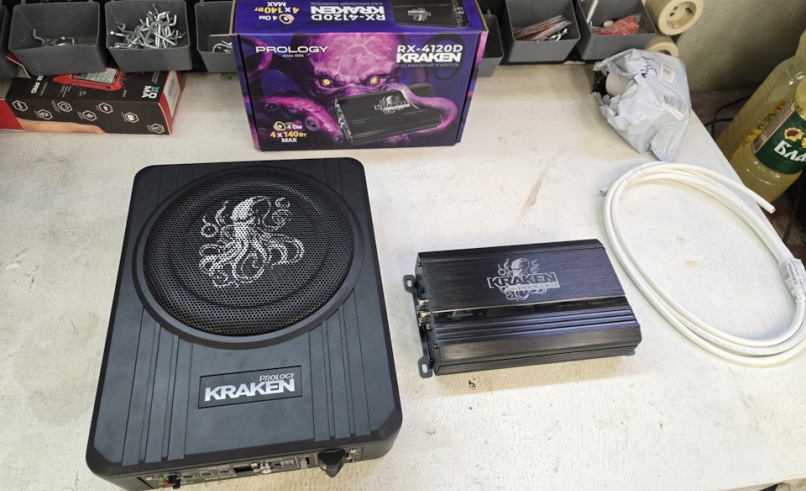 Изображение Обзор с DRIVE2: Усилитель PROLOGY RX-4120D KRAKEN. Ленивая установка.